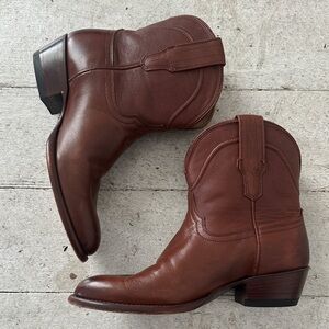 TECOVAS The Penny Western Cowgirl Bootie Size 7